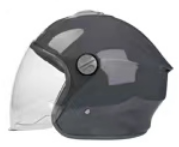 Nouveau casque de motocross demi-visage XL en ABS, double visière, visage ouvert, homologué DOT, toutes saisons, emballage de sécurité - Product Image 5