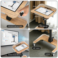 Pupitre numérique intelligent avec écran 1920*1080P/60Hz, stockage 8G 128G et diffusion sans fil pour salle de conférence