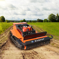 HARYST 50CM 70CM 80CM tondeuse à gazon tracteur jardin désherbage spécifique Robot télécommandé tracteur tondeuse à gazon batterie sans fil