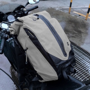 <span class=keywords><strong>Mochila</strong></span> <span class=keywords><strong>Impermeable</strong></span> de PVC con Soldadura sin Costuras para Motocicleta con Logo Personalizado, Bajo Pedido Mínimo y de Gran Venta - Product Image 6
