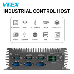 Giá rẻ hiệu suất cao CPU i5/i7 không quạt PC Máy tính để bàn giành chiến thắng văn phòng Gamer kinh doanh công nghiệp chơi game bán buôn bây giờ Mini PC - Product Image 2