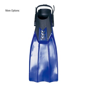 Aletas de buceo de plástico de fibra de carbono negro de alta calidad, entrenamiento para adultos, apnea y natación, cierre de bolsillo - Product Image 6