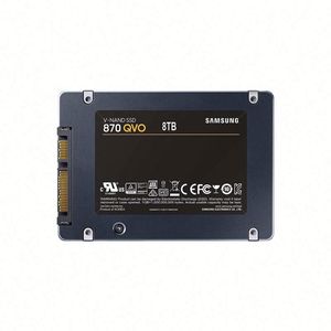 870 QVO 8TB 2.5" 6GB/s SSD MZ-77Q8T0BW Solid State Drive 870 QVO 8TB 2.5" SATA 6GB/s SSD MZ-77Q8T0BW Solid State Drive - Product Image 1