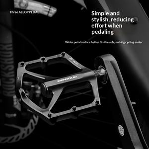 Pédales de vélo de route transfrontalières en alliage d'aluminium avec roulements larges et surface antidérapante, adaptées aux équipements de cyclisme pour enfants. - Product Image 3
