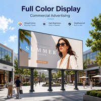 Écran LED couleur plein format pour extérieur HDR10+ IP65 étanche 5000CD haute luminosité Panneau publicitaire numérique pour extérieur