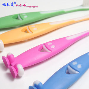 FuLeAi Childrens Soft Bristle Toothbrush 919 Manual For <b>Kids</b> Daily Use - Product Image 4