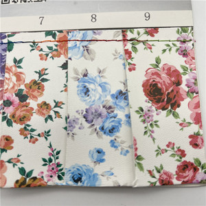 Feuilles de faux <span class=keywords><strong>cuir</strong></span> PU imprimées/UV numériques personnalisées Feuille de <span class=keywords><strong>cuir</strong></span> en tissu pour accessoires Fournitures d'artisanat - Product Image 3