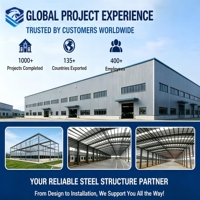 Edificio de Acero Prefabricado para Oficinas, Salón Comercial, Fábrica, Taller, Almacén