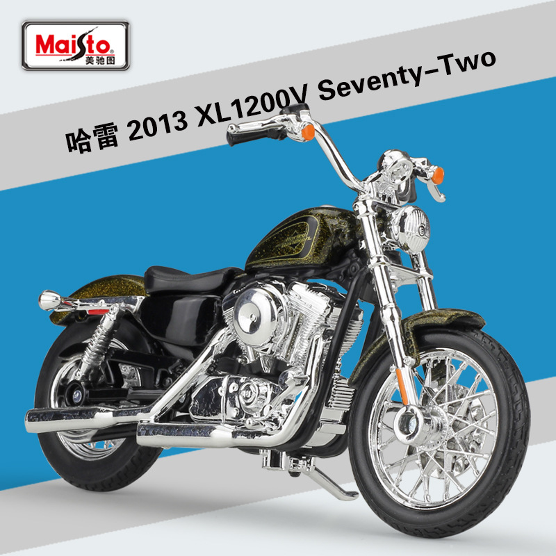Harley 2013 XL 1200V Seventy-Two Or Noir