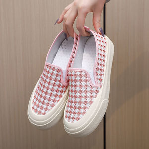 Nouvelles baskets pour femmes, mode polyvalente, confortables, <span class=keywords><strong>chaussures</strong></span> classiques légères et simples, <span class=keywords><strong>chaussures</strong></span> décontractées pour tous les jours, <span class=keywords><strong>chaussures</strong></span> en toile tendance à semelle épaisse - Product Image 3
