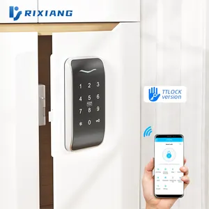 Kode Qr Kunci Alarm Pintu Kunci Cam Rim Elektromagnetik Kunci Kabinet Laci