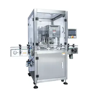 Manufacturer fully automatic vacuum tin can seamer nitrogen filling canning machine for sale