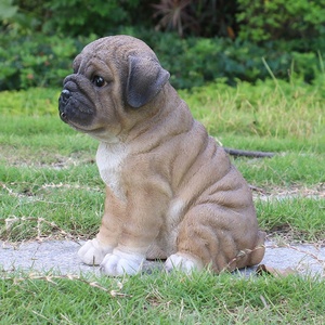 Figurines animaux sculptures vie comme <span class=keywords><strong>bouledogue</strong></span> français resina, résine simulation chien polyrésine <span class=keywords><strong>bouledogue</strong></span> & - Product Image 2