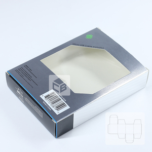 Customized Glossy <strong>Silver</strong> Paper Display <strong>Box</strong> for Consumer Electronics Packaging Solution for Electronics Products - Product Image 1