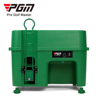 Dispensador de Pelotas de Golf Multifunción con Sensor Infrarrojo PGM JQ017, con Soporte para Palos de Golf, Material ABS, 30x34x42cm