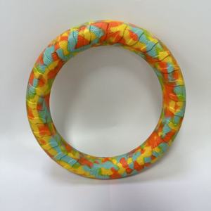 Juguete Masticable para Perros 2025, Anillo Interactivo de <span class=keywords><strong>EVA</strong></span> Ecológico con Sabor a <span class=keywords><strong>Pollo</strong></span>, Patrón de Camuflaje Disponible en Varios Colores para las Fiestas - Product Image 2