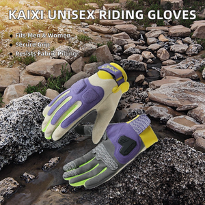 Gants de moto KAIXI – Cyclisme, ski, usage quotidien, été – Protection solaire unisexe, design color-block fin, antidérapants - Product Image 2