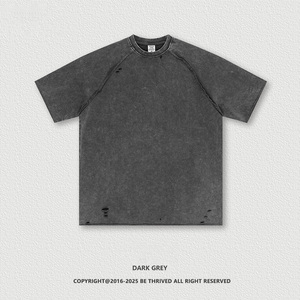 Camiseta Unisex Extra Grande de Algodón 100% Resistente, Estilo Urbano Vintage, Impresión DTG Personalizada, Anti-Pilling, para Hombre - Product Image 6
