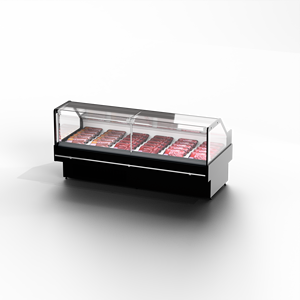 곡선형 쇼케이스: 육가공품, 치즈, 신선육 및 해산물 진열 - Product Image 1