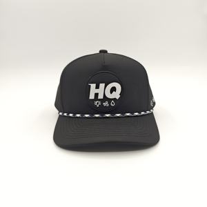 Gorras Deportivas Personalizadas de Alta Calidad de 5 Paneles, Poliéster/Algodón, con Parche de Leopardo, Logotipo con Corte Láser y Cierre a Presión - Product Image 2