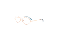 Montura de Gafas Metálicas Personalizadas GS7045F, Montura de Gafas Ópticas Ligeras con Diseño de Ojo de Gato GS7044F, Ancho de 138 mm, 4 Colores