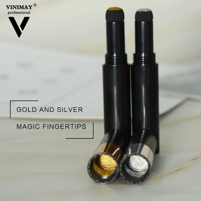 Vinimay vendita calda Multi Colore del Commercio All'ingrosso Cuscino D'aria Magia Chrome Nail Pigmento In Polvere Del Chiodo Della Penna per le arti del chiodo