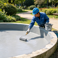 Vente en gros directe usine : Peinture d'étanchéité PU haute performance pour la réparation des infiltrations dans les bassins, fermes piscicoles et piscines