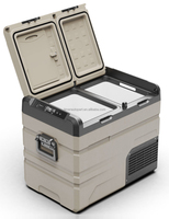 Réfrigérateur extérieur 12V 24V 220V pour camping-car, glacière portable 35L sans batterie