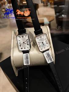 Montre pour femmes élégante, carrée, de luxe, à quartz, bracelet en acier inoxydable, montres-bracelets pour femmes - Product Image 6