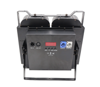 Projecteur de scène professionnel 4*100W RGBW COB LED Blinder à tête mobile, contrôlé DMX512, pour éclairage d'ambiance en théâtre, spectacles en direct et fêtes