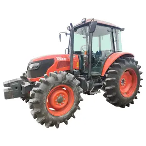 Dijual traktor Kubota M704K merek Jepang, traktor bekas 70HP 95HP 4wd dengan ROPS traktor tangan kedua