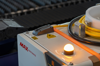 Machine de découpe laser industrielle CNC haute puissance pour plaques d'acier inoxydable, découpeuse à fibre CNC haute précision pour aluminium