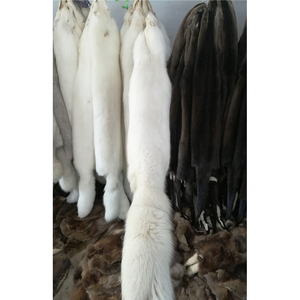 Material de Piel de Zorro Real para Abrigos, Material de Piel de Zorro Azul - Product Image 3