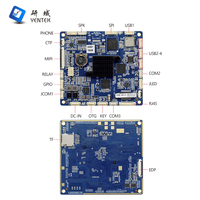 Placa Base OEM ODM RK3288 Quad Core A17 LPDDR3 2GB Emmc 16G TF 64G WIFI 5 USB 3COM Linux ARM Rockchip Android