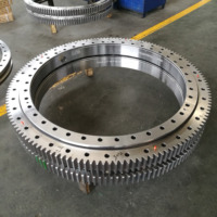 Roulement de rotation à dents externes robuste pour équipement de levage industriel