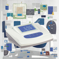 Meilleur prix pH-mètre de paillasse de laboratoire de précision PHS-3C meilleur testeur de valeur du pH du prix avec prise en charge de la personnalisation OEM