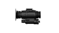 Penerang IR Aluminium Tahan Air IP67 Green Phosphor Gen 2+ FOM1400+ PVS-14 Monokuler Penglihatan Malam dengan Dudukan Kepala 57lp/mm