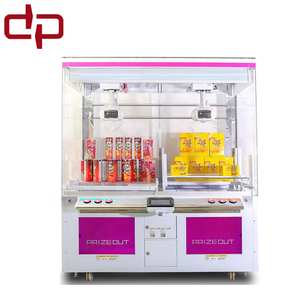 Arcade Luxury <span class=keywords><strong>OFO</strong></span> Machine de pêche à deux griffes avec joysticks multidirectionnels, grue de pêche à 2 crochets, à monnayeur - Product Image 1