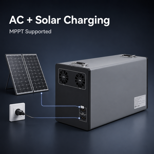 4019Wh 3000W Solar Backup Power Station 3000W MPPT Home <b>Energy</b> <b>Storage</b> <b>System</b> UPS Portable Generator 4019Wh LiFePO4 Capacity Lon - Product Image 1