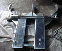 Accessoires pour chariot élévateur, manipulateur de fûts mécanique, basculeur manuel, fût chimique sécurisé