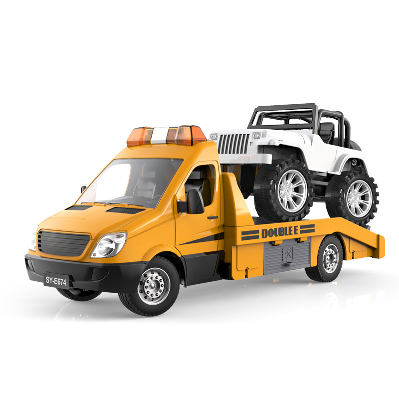 ダブルE 2.4G 1:18スケール RC メルセデス・スプリンタートラック