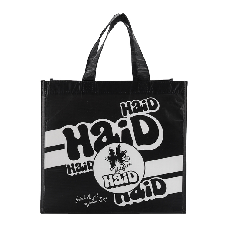 Heavy duty waterproof nonwoven reusable laminated rpet bag for shopping