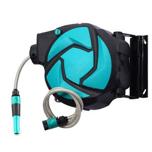 Enrouleur de tuyau d'arrosage <span class=keywords><strong>automatique</strong></span> en plastique rétractable à pression pour service intensif - Product Image 3