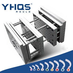 Molde de inyección de plástico YHQS para vía aérea de <span class=keywords><strong>Guedel</strong></span>, molde para vía aérea orofaríngea con sistema de canal frío y caliente - Product Image 1