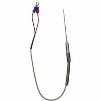 Sonde thermocouple blindée de type R haute précision, sonde de mesure de température industrielle