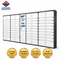 Casier de livraison intelligent en libre-service 24h/24 et 7j/7 Winnsen pour appartement de luxe au Texas, États-Unis