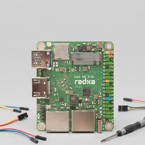 Radxa A5e 8-Core CPU Industrial Grade Single Board Computer Development Board Dual Gigabit <b>Ethernet</b> M.2 2230 NVMe SSD Support - Product Image 2