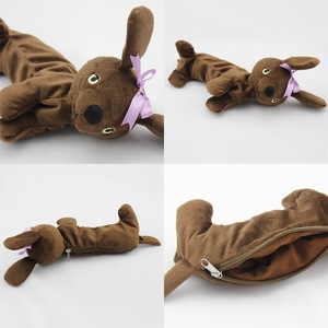 Uyeah OEM Personal DesignPlush Wallet Small <strong>Bag</strong> Keychain Stuffed Animal Brown Rabbit Custom Cute Rabbit Coin Purse Plush <strong>Bags</strong> - Product Image 4