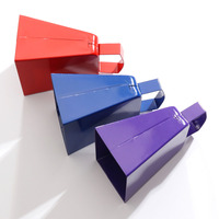 Cadeau promotionnel personnalisé, cloche à main en métal de 4 pouces, cloche à main pour événements sportifs et fêtes, cloche à main de 4 pouces pour la publicité d'entreprise