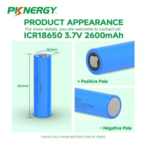 <span class=keywords><strong>Lithium</strong></span> 18650 Zelle 3,7V 2600mAh 1200 Zyklen CE-Zertifizierte Batterie für E-Bikes - Product Image 4